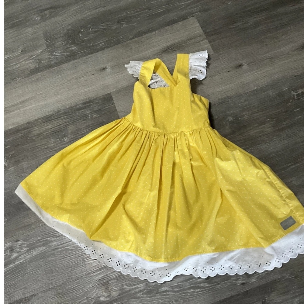 Eleanor Rose Yellow Margaret Dress Size 8-10